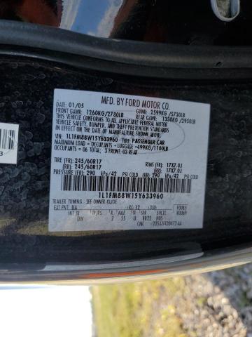 1L1FM88W15Y633960 - 2005 LINCOLN TOWN CAR EXECUTIVE BLACK photo 13