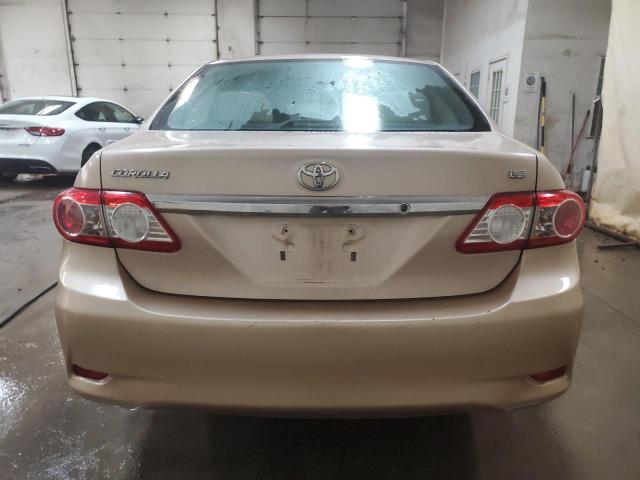 2T1BU4EE3CC856735 - 2012 TOYOTA COROLLA BASE GOLD photo 6