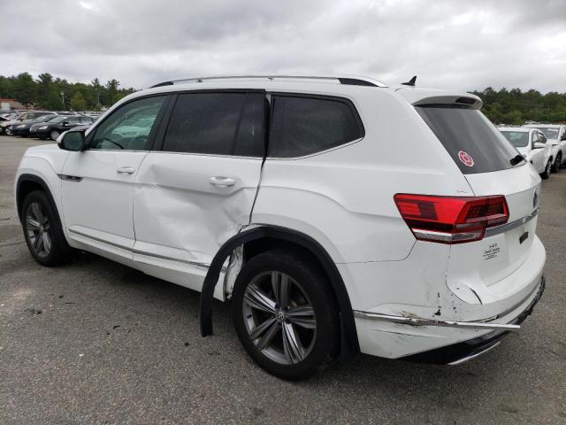 1V2RR2CA4KC589695 - 2019 VOLKSWAGEN ATLAS SEL WHITE photo 2