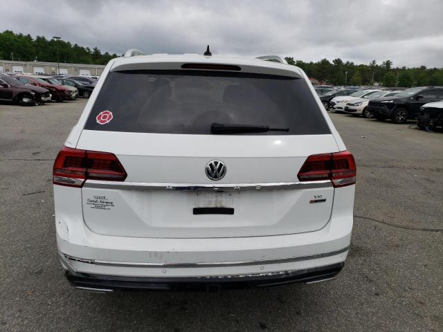 1V2RR2CA4KC589695 - 2019 VOLKSWAGEN ATLAS SEL WHITE photo 6