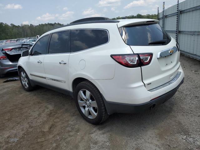 1GNKVJKD2EJ159918 - 2014 CHEVROLET TRAVERSE LTZ WHITE photo 2