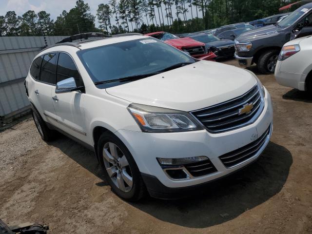 1GNKVJKD2EJ159918 - 2014 CHEVROLET TRAVERSE LTZ WHITE photo 4