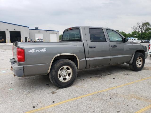 1D7HW28N85S219352 - 2005 DODGE DAKOTA QUAD GRAY photo 3