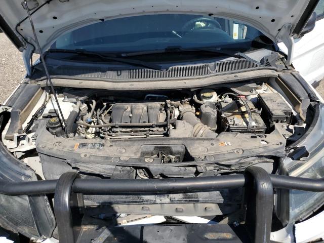 1FM5K8AR5HGB55525 - 2017 FORD EXPLORER POLICE INTERCEPTOR 白色 照片 12