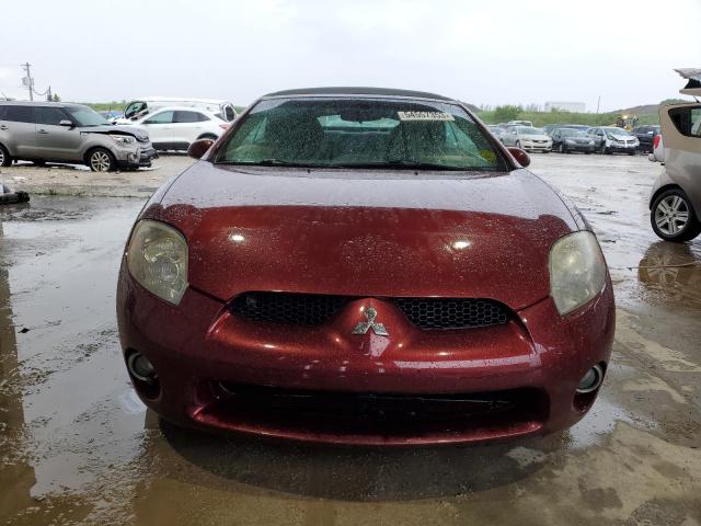 4A3AL25F87E013092 - 2007 MITSUBISHI ECLIPSE SPYDER GS RED photo 5