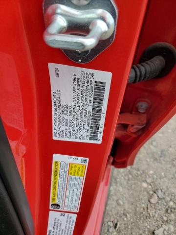 19XFL2H8XSE002209 - 2025 HONDA CIVIC SPORT RED photo 12