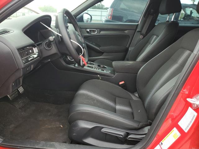 19XFL2H8XSE002209 - 2025 HONDA CIVIC SPORT RED photo 7