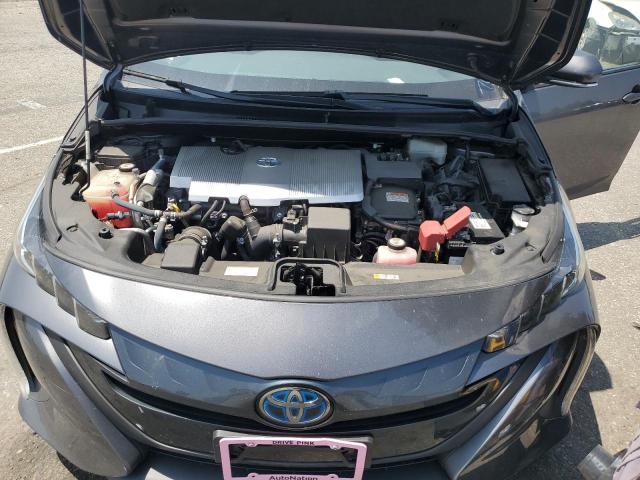 JTDKARFPXH3061249 - 2017 TOYOTA PRIUS PRIM ნაცრისფერი ფოტო 11