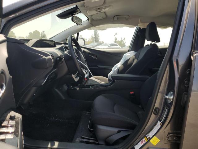 JTDKARFPXH3061249 - 2017 TOYOTA PRIUS PRIM ნაცრისფერი ფოტო 7