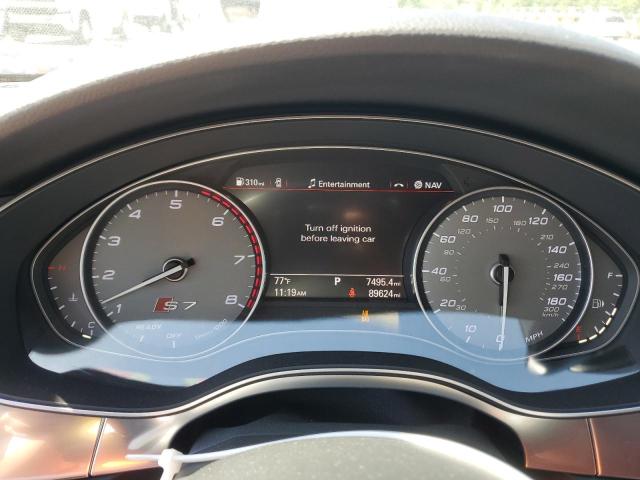 WAUW2AFC7GN143078 - 2016 AUDI S7 PRESTIGE GRAY photo 9