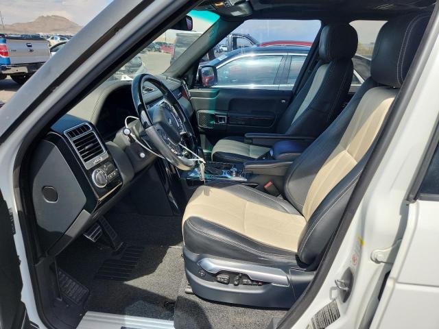 SALMP1E45CA385271 - 2012 LAND ROVER RANGE ROVE AUTOBIOGRAPHY WHITE photo 7