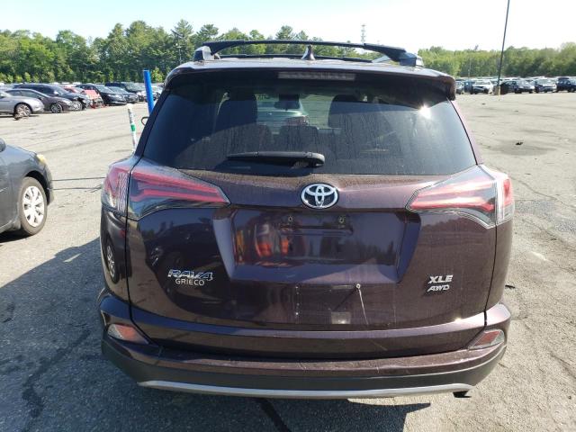 2T3RFREV0JW820090 - 2018 TOYOTA RAV4 ADVENTURE BURGUNDY photo 6