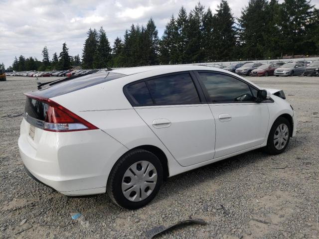 JHMZE2H37ES003166 - 2014 HONDA INSIGHT WHITE photo 3