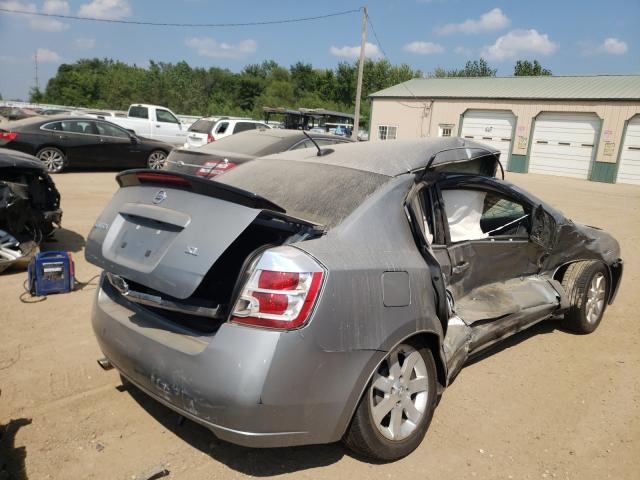 3N1AB61E18L622328 - 2008 NISSAN SENTRA 2.0 SILVER photo 4