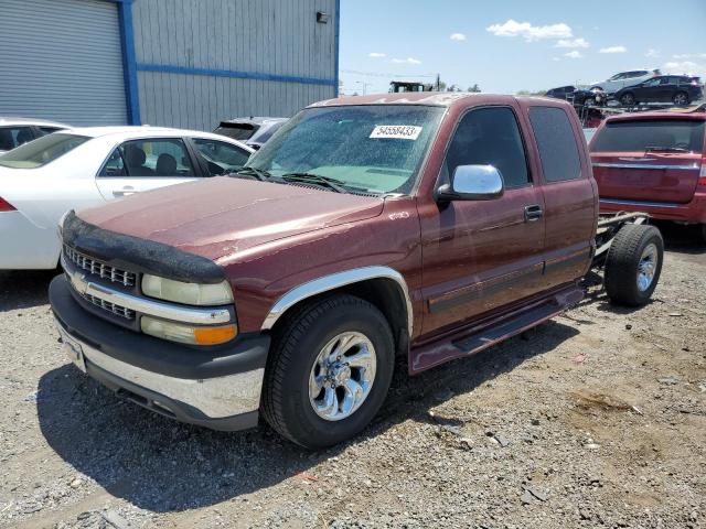 1GCEC19T42Z229666 - 2002 CHEVROLET C1500 C1500 MAROON photo 1