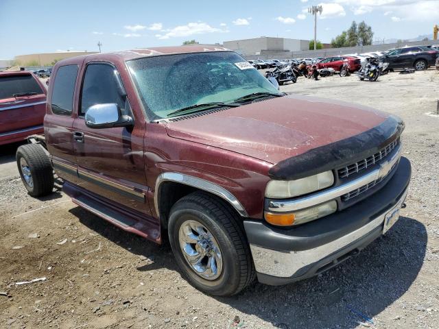 1GCEC19T42Z229666 - 2002 CHEVROLET C1500 C1500 MAROON photo 4