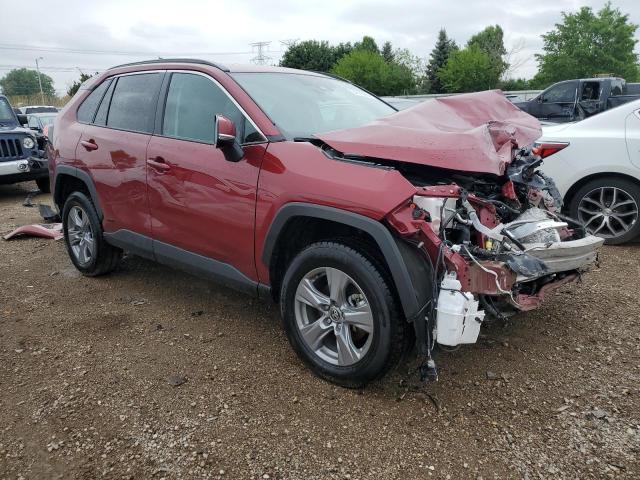 4T3RWRFV0NU056021 - 2022 TOYOTA RAV4 XLE RED photo 4