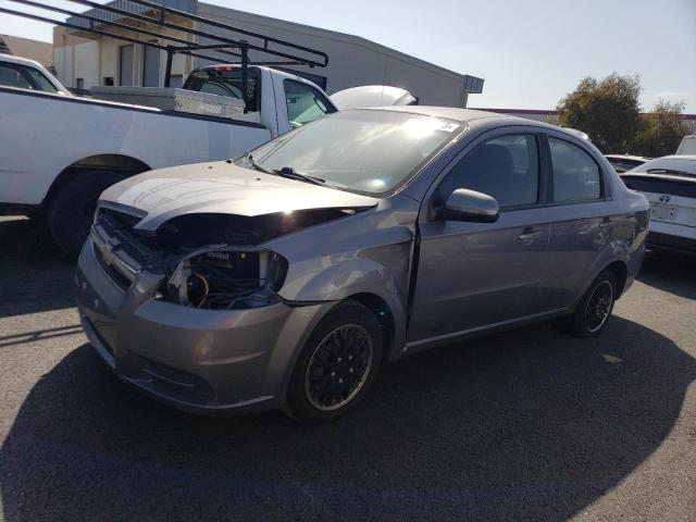 KL1TD5DE5AB129840 - 2010 CHEVROLET AVEO LS 银色 照片 1