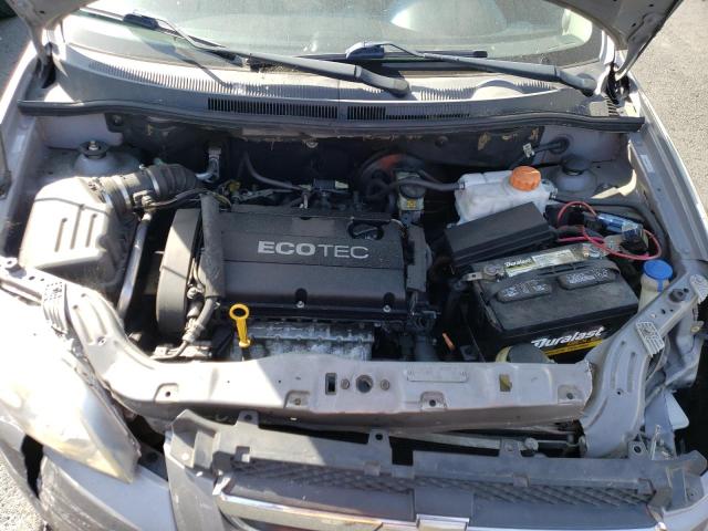 KL1TD5DE5AB129840 - 2010 CHEVROLET AVEO LS 银色 照片 11