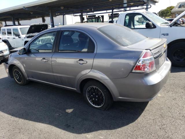 KL1TD5DE5AB129840 - 2010 CHEVROLET AVEO LS 银色 照片 2