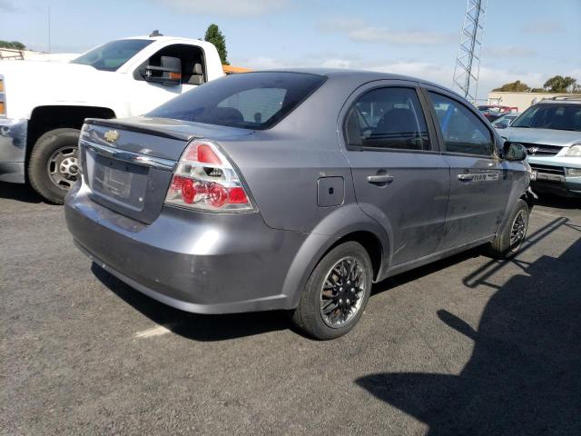 KL1TD5DE5AB129840 - 2010 CHEVROLET AVEO LS 银色 照片 3