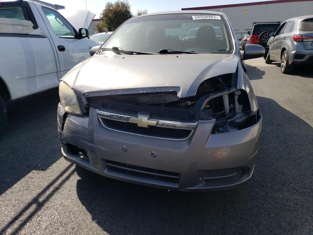 KL1TD5DE5AB129840 - 2010 CHEVROLET AVEO LS 银色 照片 5