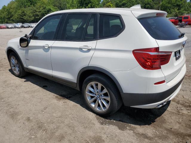 5UXWX9C53D0A22390 - 2013 BMW X3 XDRIVE28I WHITE photo 2