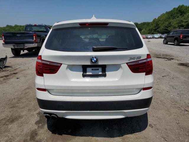 5UXWX9C53D0A22390 - 2013 BMW X3 XDRIVE28I WHITE photo 6