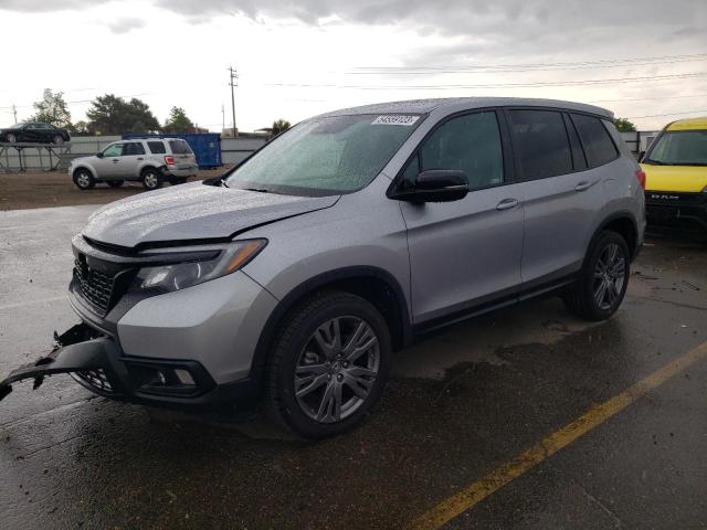 5FNYF8H51KB019547 - 2019 HONDA PASSPORT EXL رمادي صورة 1