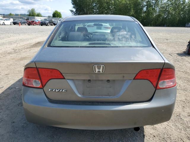 1HGFA16587L059906 - 2007 HONDA CIVIC LX GRAY photo 6