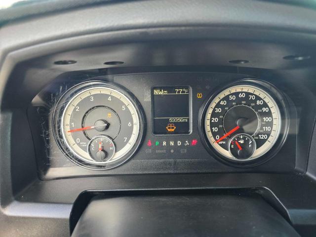 1C6RR7FG4KS608001 - 2019 RAM 1500 CLASS TRADESMAN Чорний фото 8