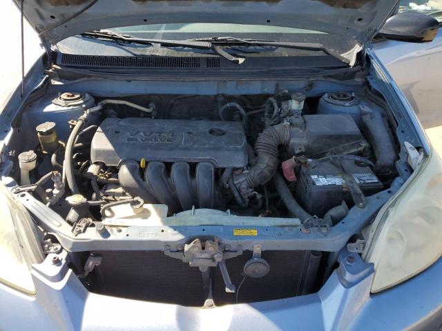2T1KR32E76C571606 - 2006 TOYOTA COROLLA MA XR BLUE photo 11
