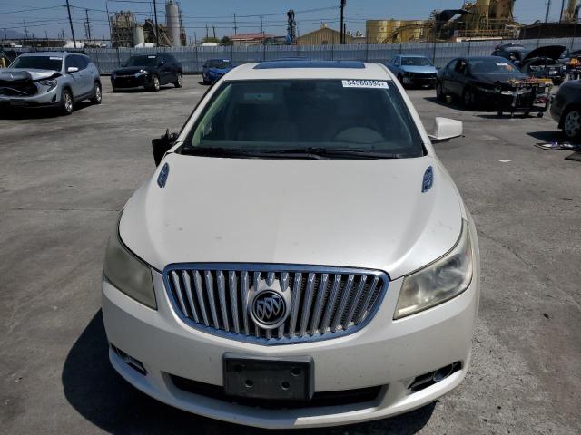 1G4GE5ED4BF150116 - 2011 BUICK LACROSSE CXS WHITE photo 5