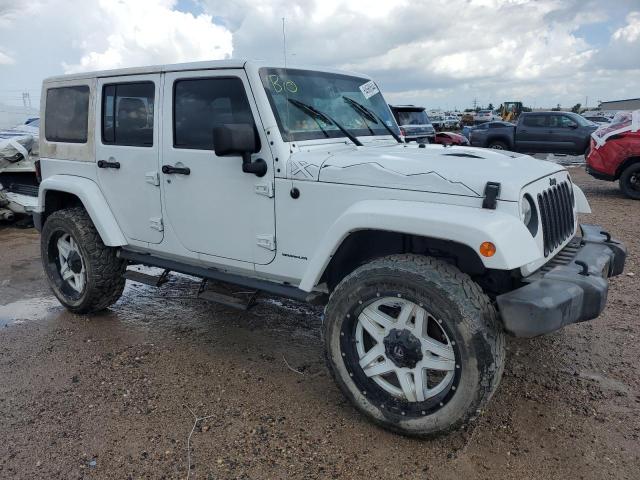 1C4BJWEG3FL584920 - 2015 JEEP WRANGLER U SAHARA WHITE photo 4