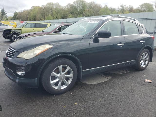 JNKAJ09F48M356463 - 2008 INFINITI EX35 BASE BLACK photo 1