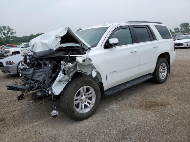 1GNSKBKC7LR122917 - 2020 CHEVROLET TAHOE K1500 LT WHITE photo 1