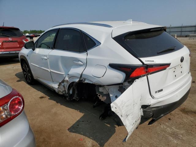 JTJBARBZ5K2216503 - 2019 LEXUS NX 300 BASE Biały zdjęcie 2