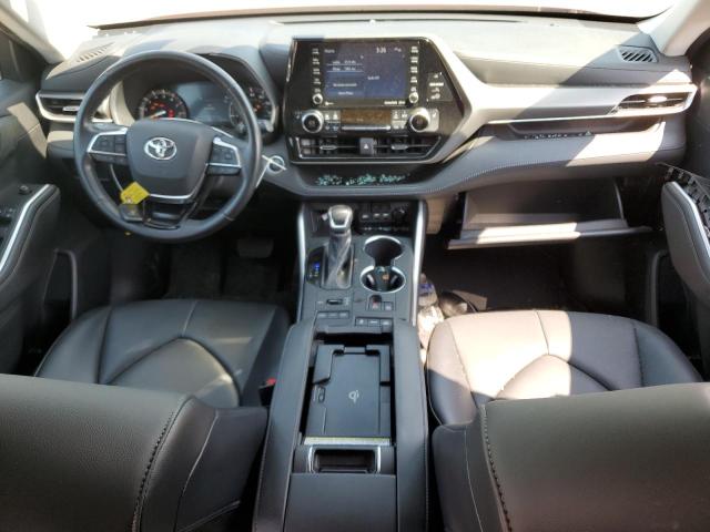 5TDGZRBH1MS539306 - 2021 TOYOTA HIGHLANDER XLE Կարմիր լուսանկար 8