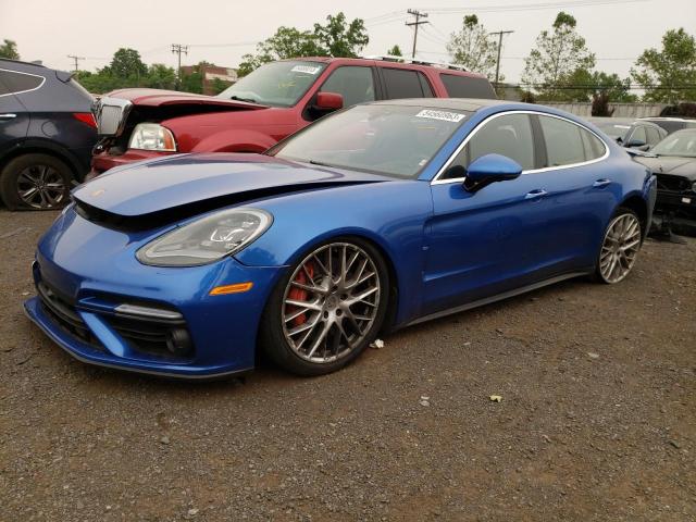 WP0AF2A7XHL150380 - 2017 PORSCHE PANAMERA TURBO BLUE photo 1