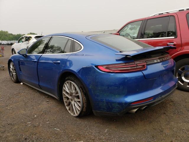 WP0AF2A7XHL150380 - 2017 PORSCHE PANAMERA TURBO BLUE photo 2