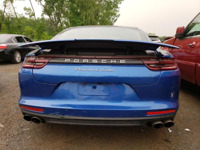 WP0AF2A7XHL150380 - 2017 PORSCHE PANAMERA TURBO BLUE photo 6