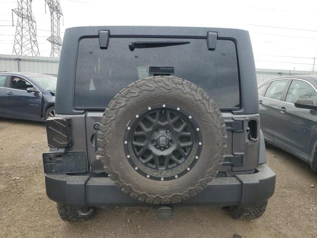 1C4BJWDG5HL591940 - 2017 JEEP WRANGLER U SPORT GRAY photo 6