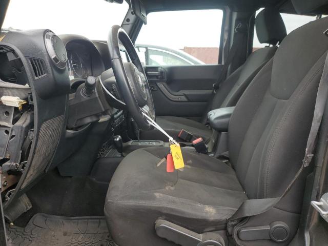 1C4BJWDG5HL591940 - 2017 JEEP WRANGLER U SPORT GRAY photo 7