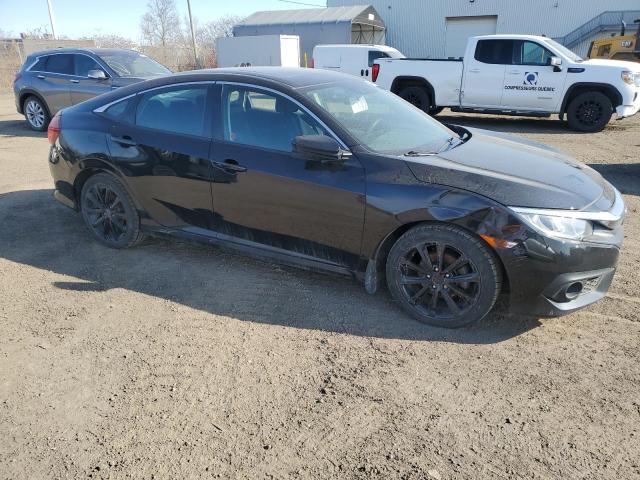 2HGFC2F86HH036942 - 2017 HONDA CIVIC EX BLACK photo 4