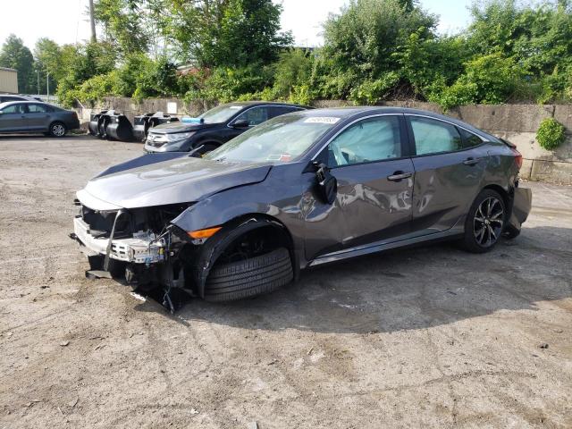 2HGFC2F8XMH546821 - 2021 HONDA CIVIC SPORT 灰色 照片 1