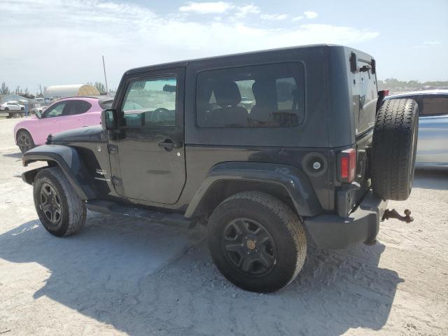 1J4FA54169L756655 - 2009 JEEP WRANGLER SAHARA BLACK photo 2