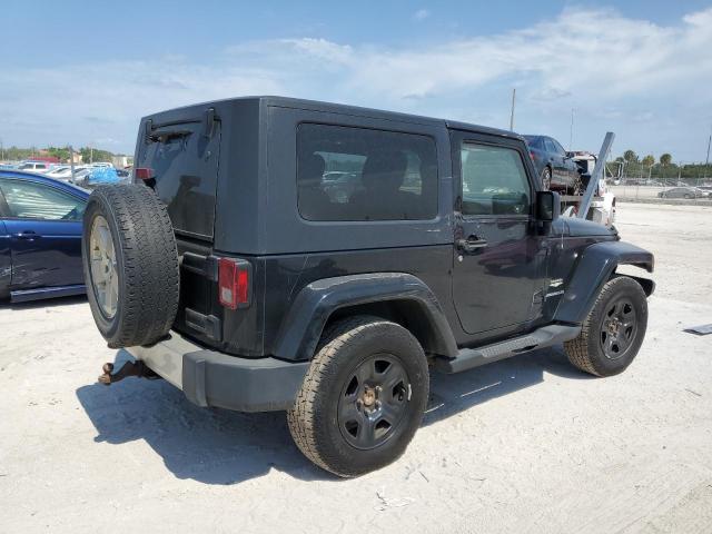 1J4FA54169L756655 - 2009 JEEP WRANGLER SAHARA BLACK photo 3