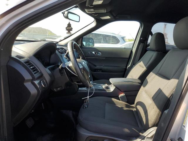 1FM5K8AR6JGC76845 - 2018 FORD EXPLORER POLICE INTERCEPTOR SILVER photo 7