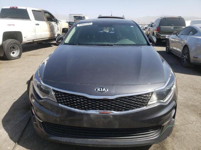 KNAGT4L39G5108209 - 2016 KIA OPTIMA LX GRAY photo 5