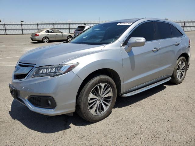 5J8TB3H76JL003304 - 2018 ACURA RDX ADVANCE SILVER photo 1